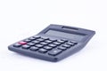 Calculator for calculating the numbers accounting accountancy business on white background isolated Royalty Free Stock Photo