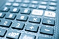 Calculator close up Royalty Free Stock Photo