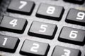 Calculator close up Royalty Free Stock Photo