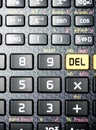 Calculator close up Royalty Free Stock Photo