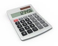 Calculator, close-up view Royalty Free Stock Photo