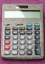 Calculator covered with swarovski crystals