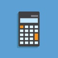 Calculator flat deign vector