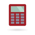 Calculator icon, business concept. Calculator vector illustration Royalty Free Stock Photo