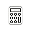 Calculator icon vector design templates simple and modern Royalty Free Stock Photo
