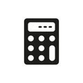 Calculator icon vector design templates simple and modern Royalty Free Stock Photo