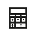 Calculator icon vector design templates simple and modern Royalty Free Stock Photo