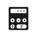 Calculator icon vector design templates simple and modern Royalty Free Stock Photo