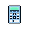 Calculator icon vector design templates simple and modern Royalty Free Stock Photo