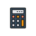 Calculator icon vector design templates simple and modern Royalty Free Stock Photo