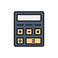 Calculator icon vector design templates simple and modern Royalty Free Stock Photo