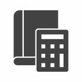 Calculator icon vector image. Royalty Free Stock Photo