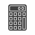 Calculator icon vector image. Royalty Free Stock Photo