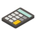 Calculator isometric icon