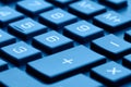 Calculator keyboard Royalty Free Stock Photo