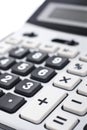 Calculator keyboard detail Royalty Free Stock Photo