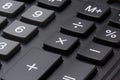 Calculator keypad gray buttons Royalty Free Stock Photo