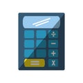 Calculator math isolated icon