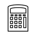 calculator math icon