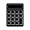 calculator math school pictogram