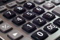 calculator for mathematical calculations and accounting close-up Royalty Free Stock Photo