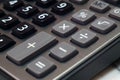calculator for mathematical calculations and accounting close-up Royalty Free Stock Photo