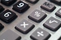 calculator for mathematical calculations and accounting close-up Royalty Free Stock Photo