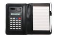 Calculator Memo Pad Royalty Free Stock Photo