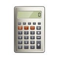 Calculator Stationery Electronic Device Vector Royalty Free Stock Photo