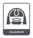 caldarium icon in trendy design style. caldarium icon isolated on white background. caldarium vector icon simple and modern flat