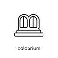 Caldarium icon. Trendy modern flat linear vector Caldarium icon