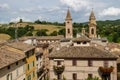 Caldarola medieval little town in Italy