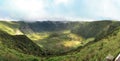 Caldeira Crater Faial - Azores Royalty Free Stock Photo
