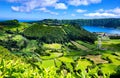 Caldeira do Alferes, Sete Cidades, SÃÂ£o Miguel Island, Azores, AÃÂ§ores, Portugal, Europe Royalty Free Stock Photo