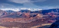 Caldera of the Haleakala volcano Maui, Hawaii Royalty Free Stock Photo