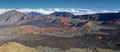 Caldera of the Haleakala volcano - Maui, Hawaii Royalty Free Stock Photo