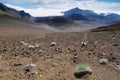 Caldera of the Haleakala volcano in Maui island Royalty Free Stock Photo