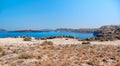 Caldera Nea Kameni viewpoint, Santorini, Greece