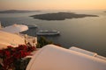 Caldera view, Santorini Royalty Free Stock Photo