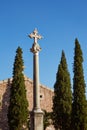 Calderona Sierra monastery Cartuja Portaceli Royalty Free Stock Photo