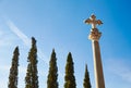 Calderona Sierra monastery Cartuja Portaceli Royalty Free Stock Photo