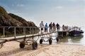 Caldey Island Boat Trip (South Wales) Royalty Free Stock Photo