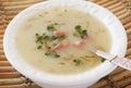 Caldo verde - portuguese, brazilian soup Royalty Free Stock Photo