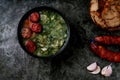 Caldo Verde. Traditional Portuguese Soup Royalty Free Stock Photo