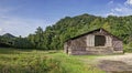 Caldwell Barn, Cataloochee Valley, Great Smoky Mountains Nationa Royalty Free Stock Photo