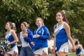 Caldwell High School Cheerleader smiles to the camera