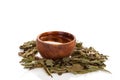 Calea zacatechichi herb leaves tea.