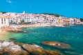 Calella de Palafrugell, Costa Brava, Catalonia, Spain. Royalty Free Stock Photo