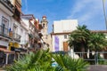 CALELLA, SPAIN - APRIL 16: Street view of Calella in Costa Brava near Barcelona, Spain 16 Aplril 2017. Famous tourist destination Royalty Free Stock Photo