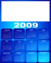 Calendar, 2009 Royalty Free Stock Photo